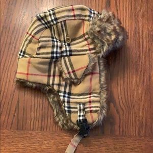 Burberry Pattern Winter Hat